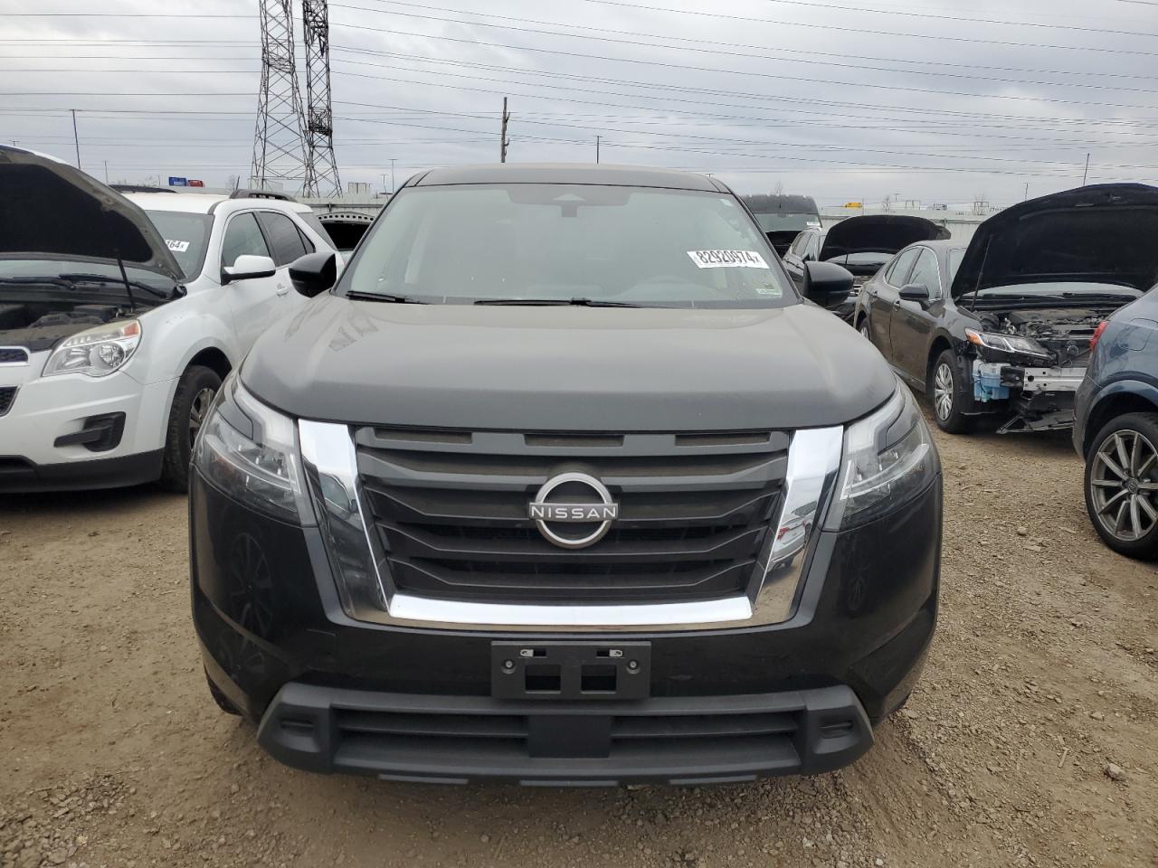 2022 NISSAN PATHFINDER S VIN:5N1DR3AC3NC224298