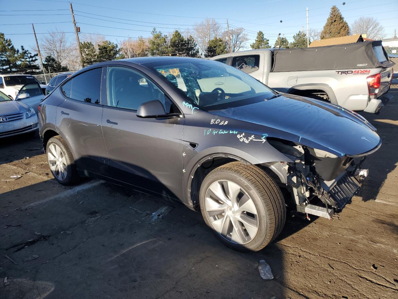 2023 TESLA MODEL Y  VIN:7SAYGDEE4PA210932