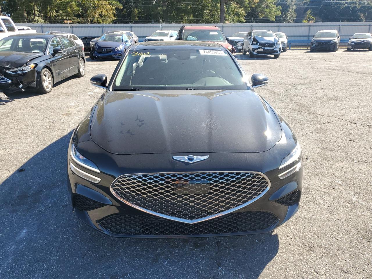 2022 GENESIS G70 BASE VIN:KMTG34TA5NU090183