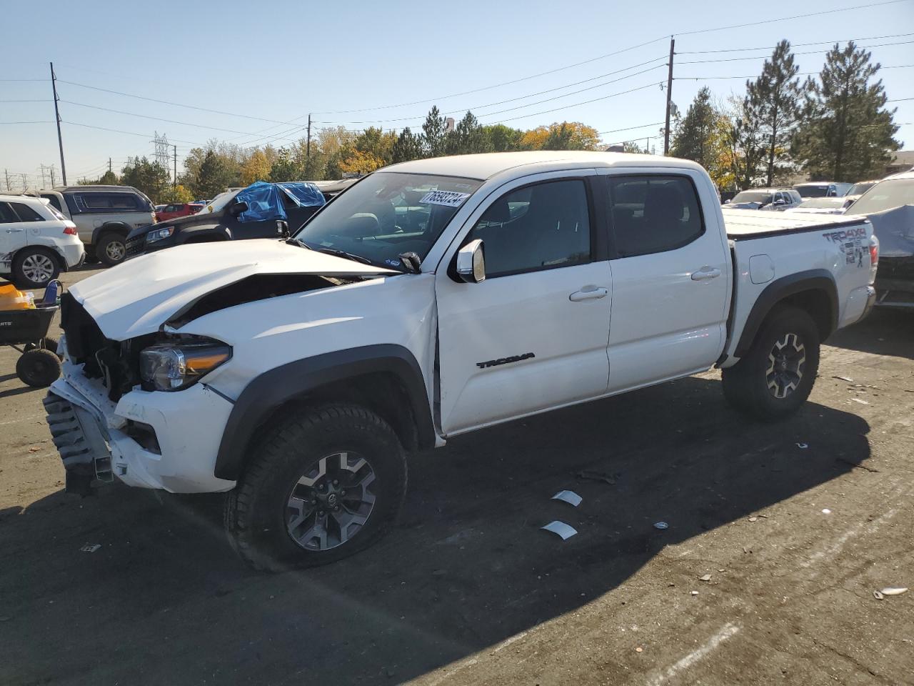 2023 TOYOTA TACOMA DOUBLE CAB VIN:3TMCZ5AN6PM554337