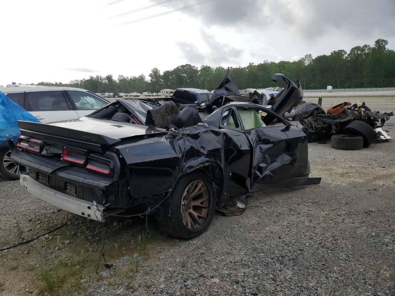 2022 DODGE CHALLENGER R/T SCAT PACK VIN:2C3CDZFJXNH101818