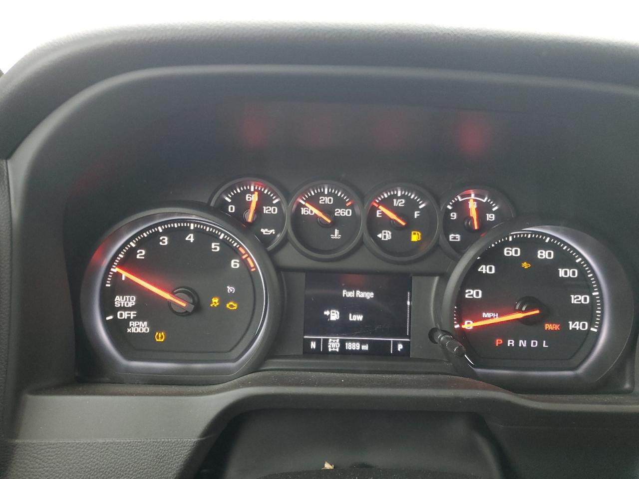 2023 CHEVROLET SILVERADO K1500 CUSTOM VIN:1GCPDBEK9PZ279530