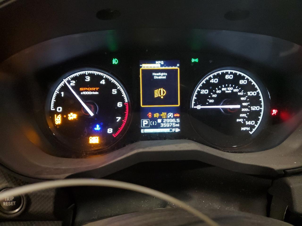 2023 SUBARU FORESTER SPORT VIN:JF2SKAJC6PH471150