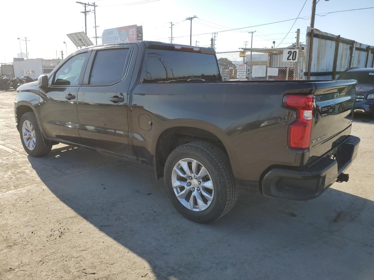 2022 CHEVROLET SILVERADO LTD C1500 CUSTOM VIN:3GCPWBEK9NG118456