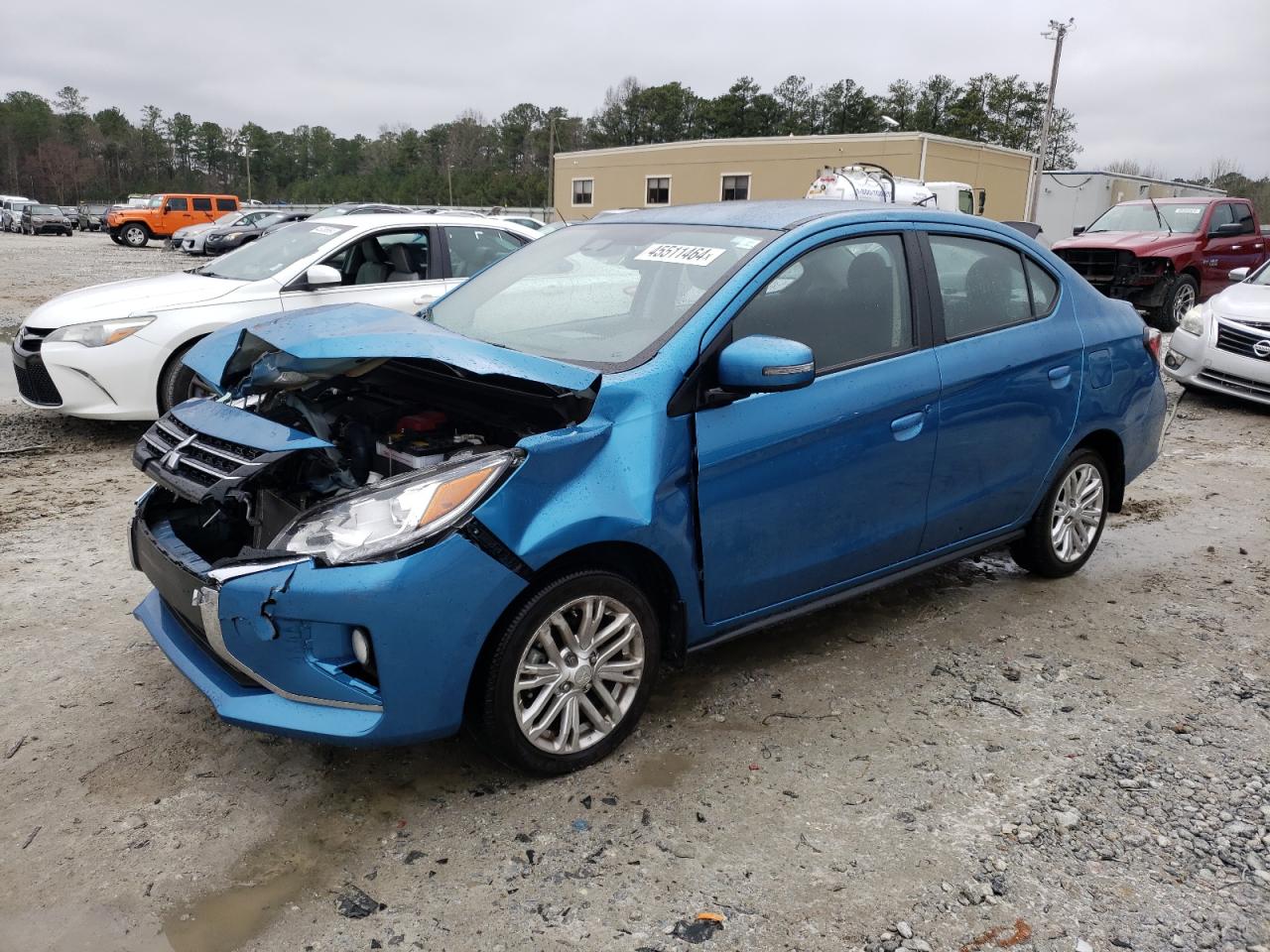 2022 MITSUBISHI MIRAGE G4 SE VIN:ML32FVFJ5NHF05230