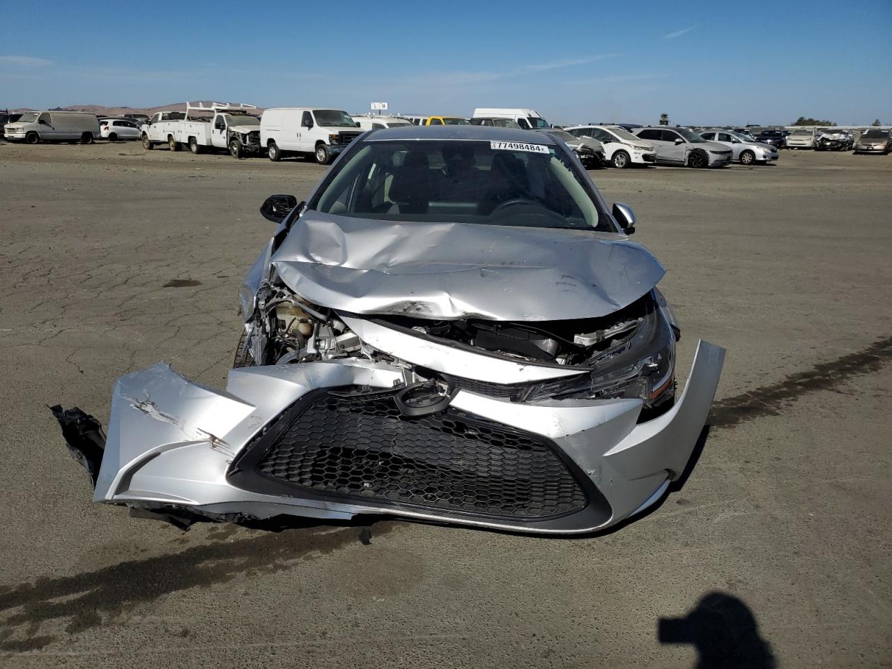 2022 TOYOTA COROLLA LE VIN:JTDVPMAE7NJ205335