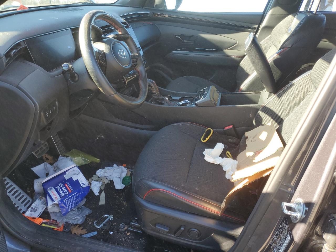 2022 HYUNDAI TUCSON N LINE VIN:KM8JFCAEXNU150949