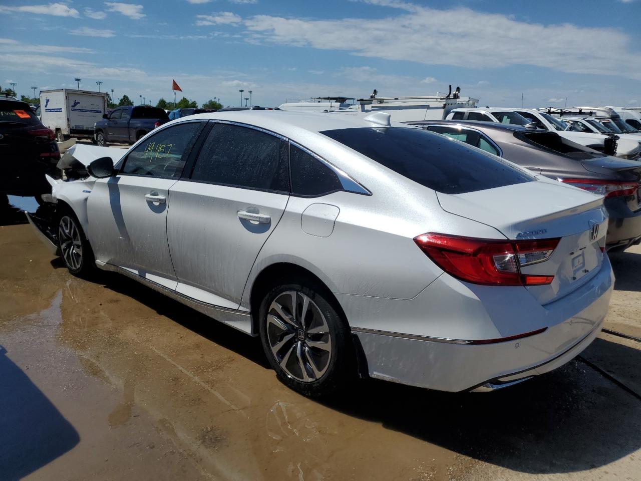 2022 HONDA ACCORD HYBRID EXL VIN:1HGCV3F51NA007495
