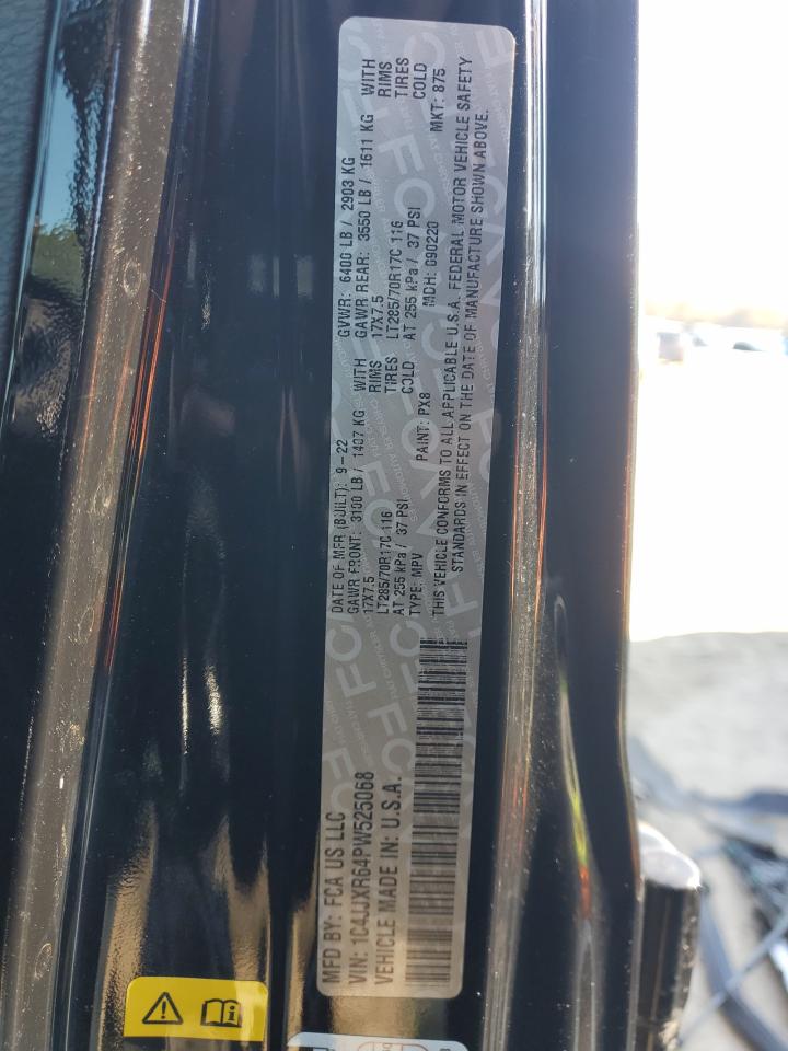 2023 JEEP WRANGLER RUBICON 4XE VIN:1C4JJXR64PW525068