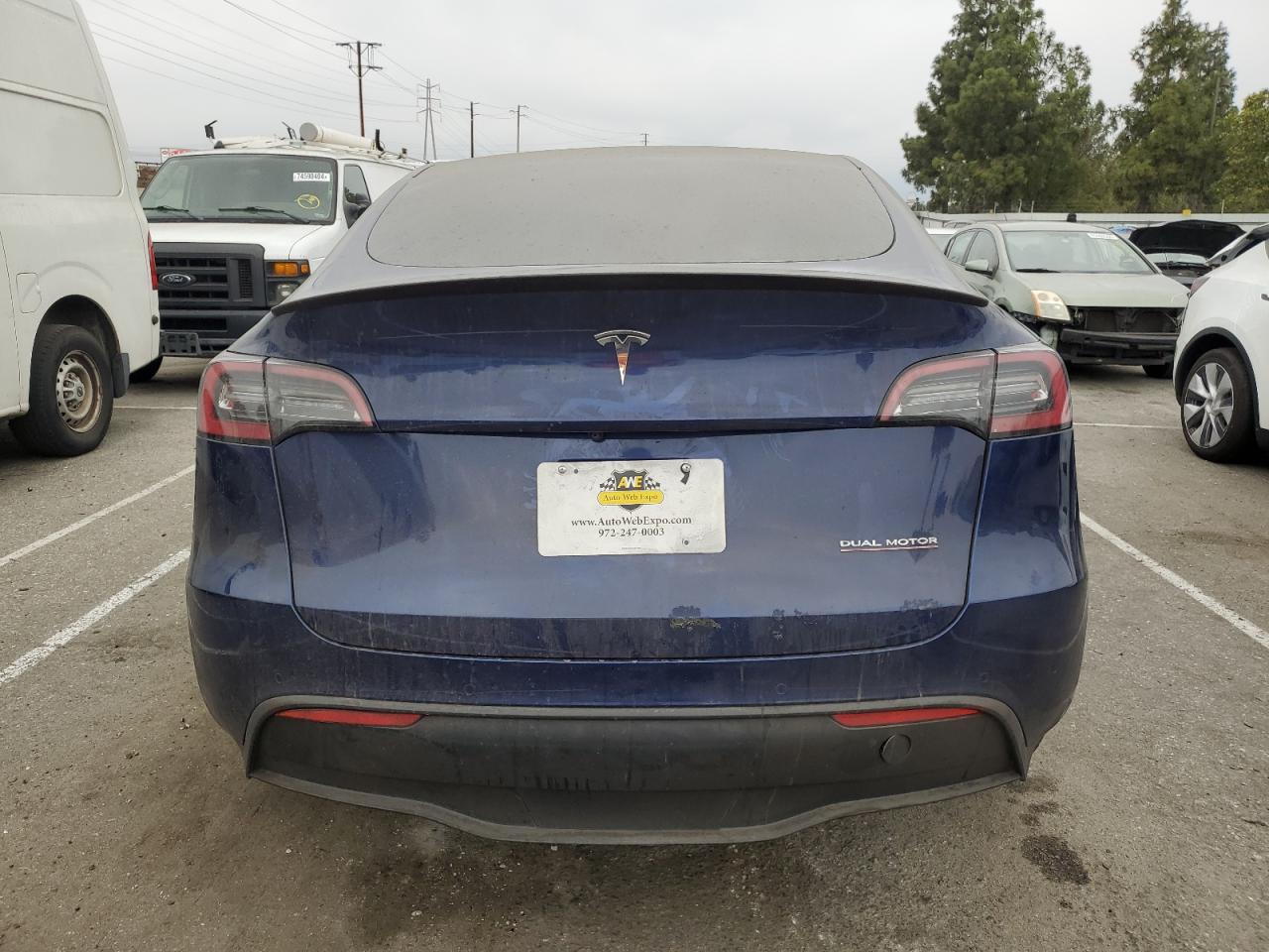 2022 TESLA MODEL Y  VIN:7SAYGDEF2NF524037