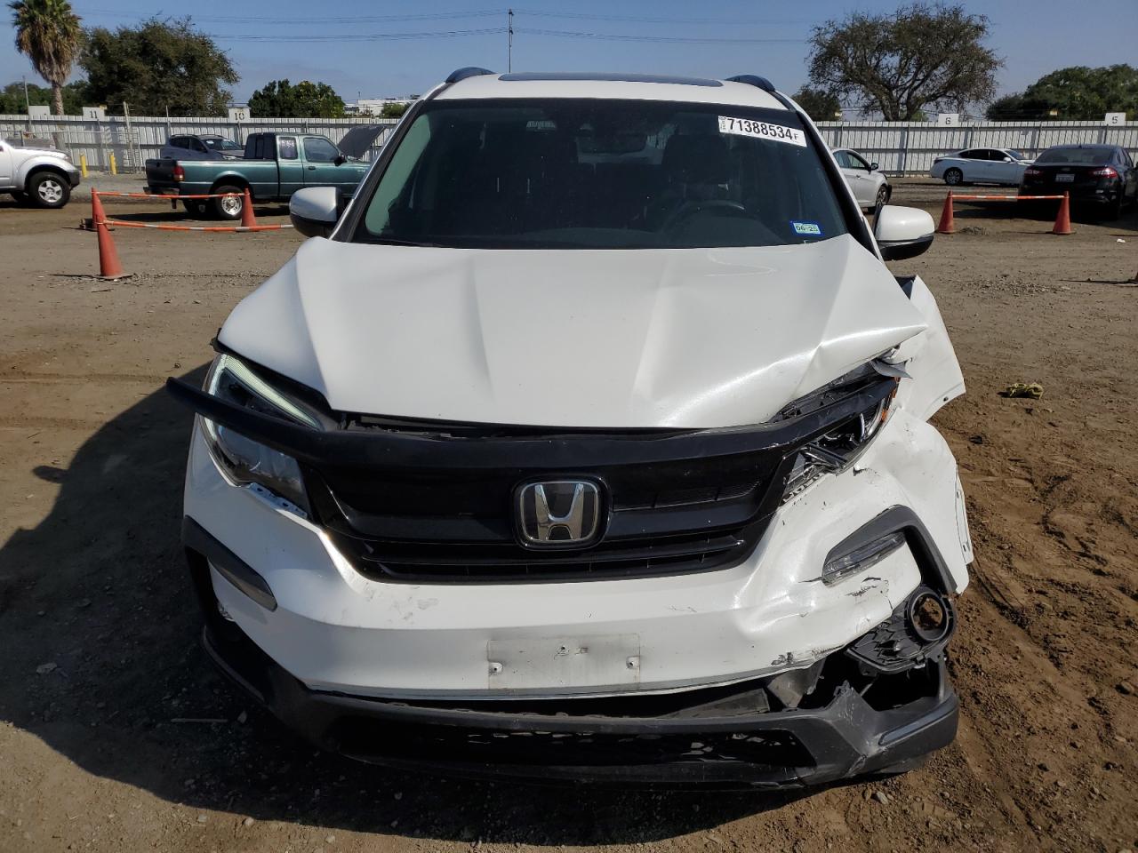 2022 HONDA PILOT SE VIN:5FNYF5H20NB027891