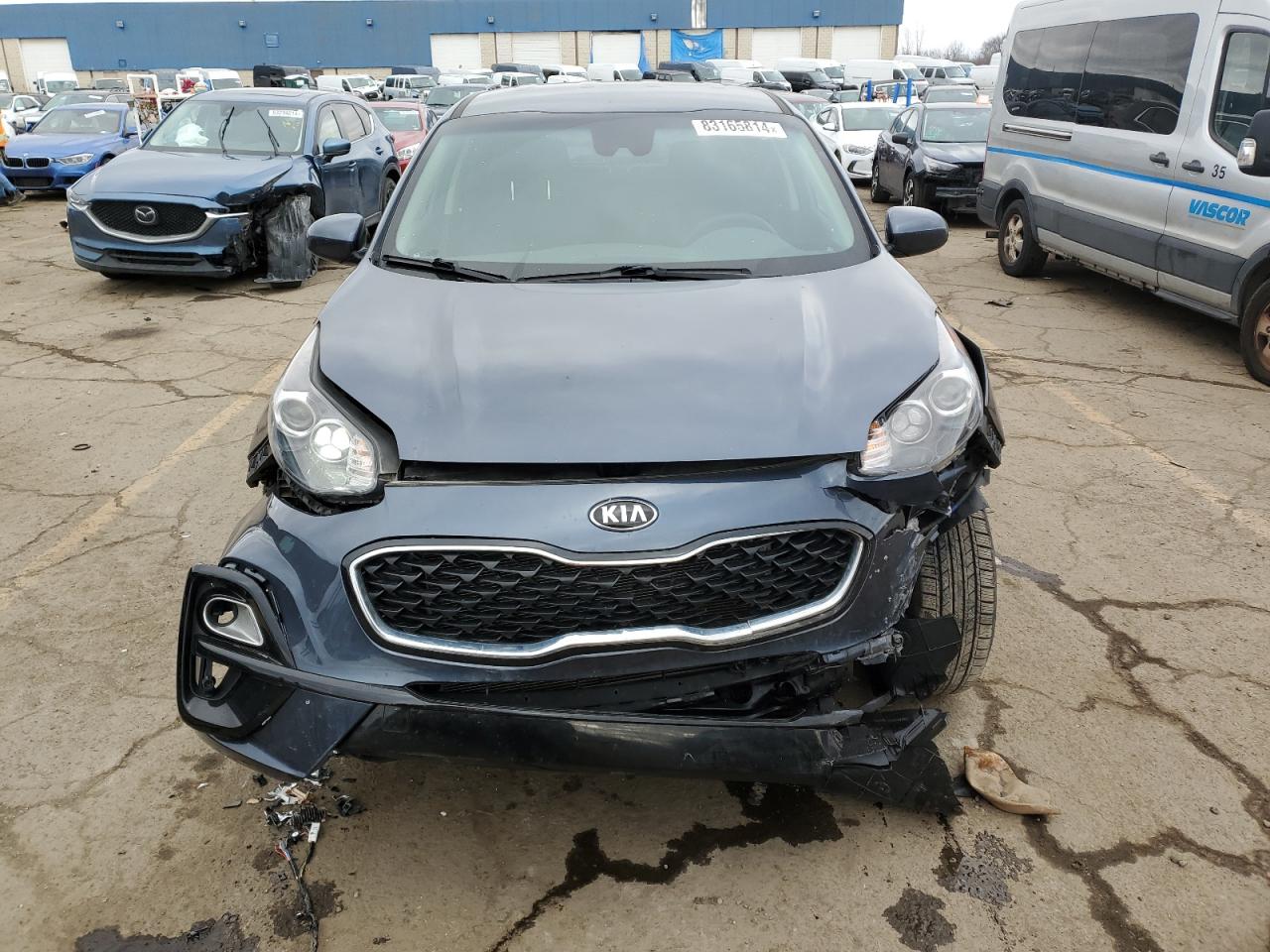 2022 KIA SPORTAGE LX VIN:KNDPMCACXN7993373