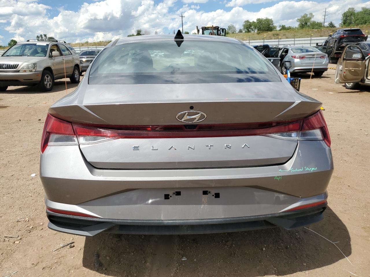 2022 HYUNDAI ELANTRA SEL VIN:KMHLS4AG2NU339736