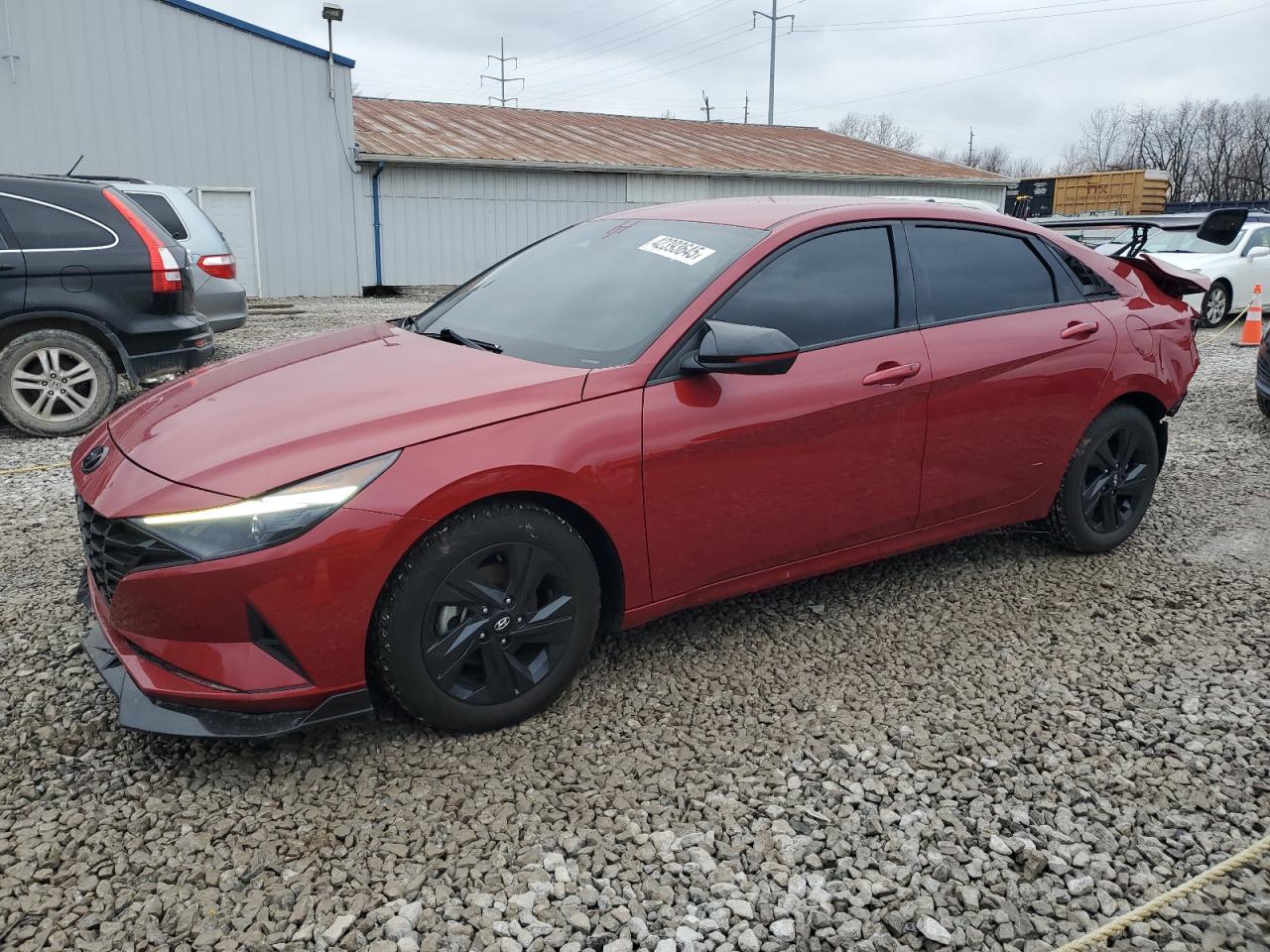 2022 HYUNDAI ELANTRA SEL VIN:KMHLS4AG4NU292533
