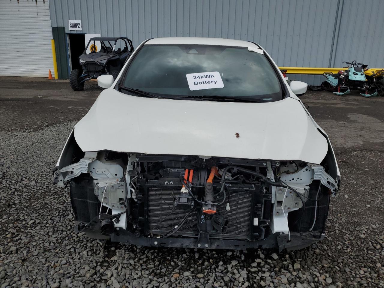 2022 NISSAN LEAF S VIN:1N4AZ1BV0NC563943