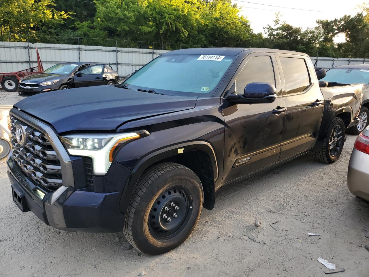 2022 TOYOTA TUNDRA CREWMAX PLATINUM VIN:5TFNA5DB7NX004296