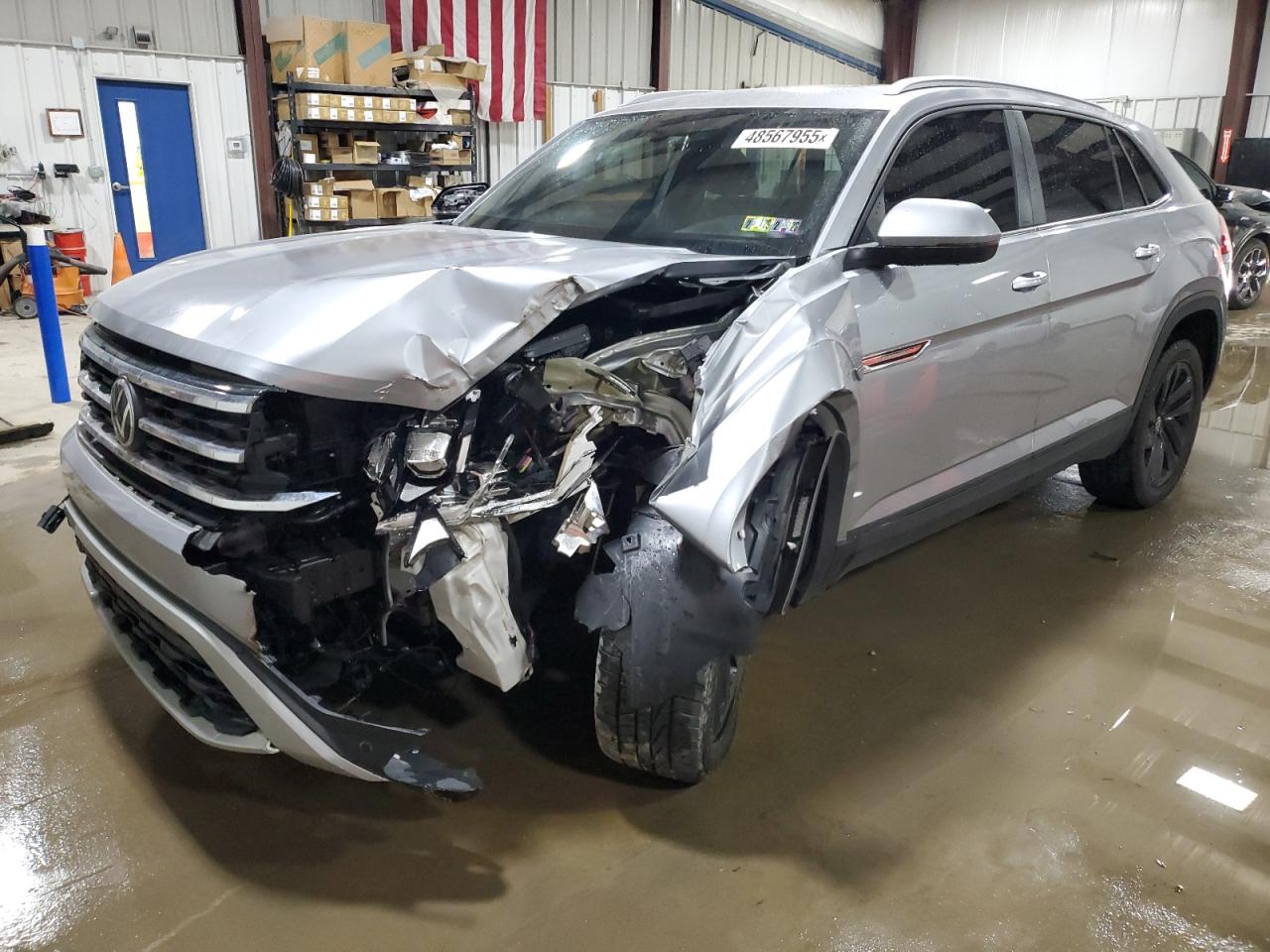 2022 VOLKSWAGEN ATLAS CROSS SPORT SE VIN:1V2KE2CA4NC221275