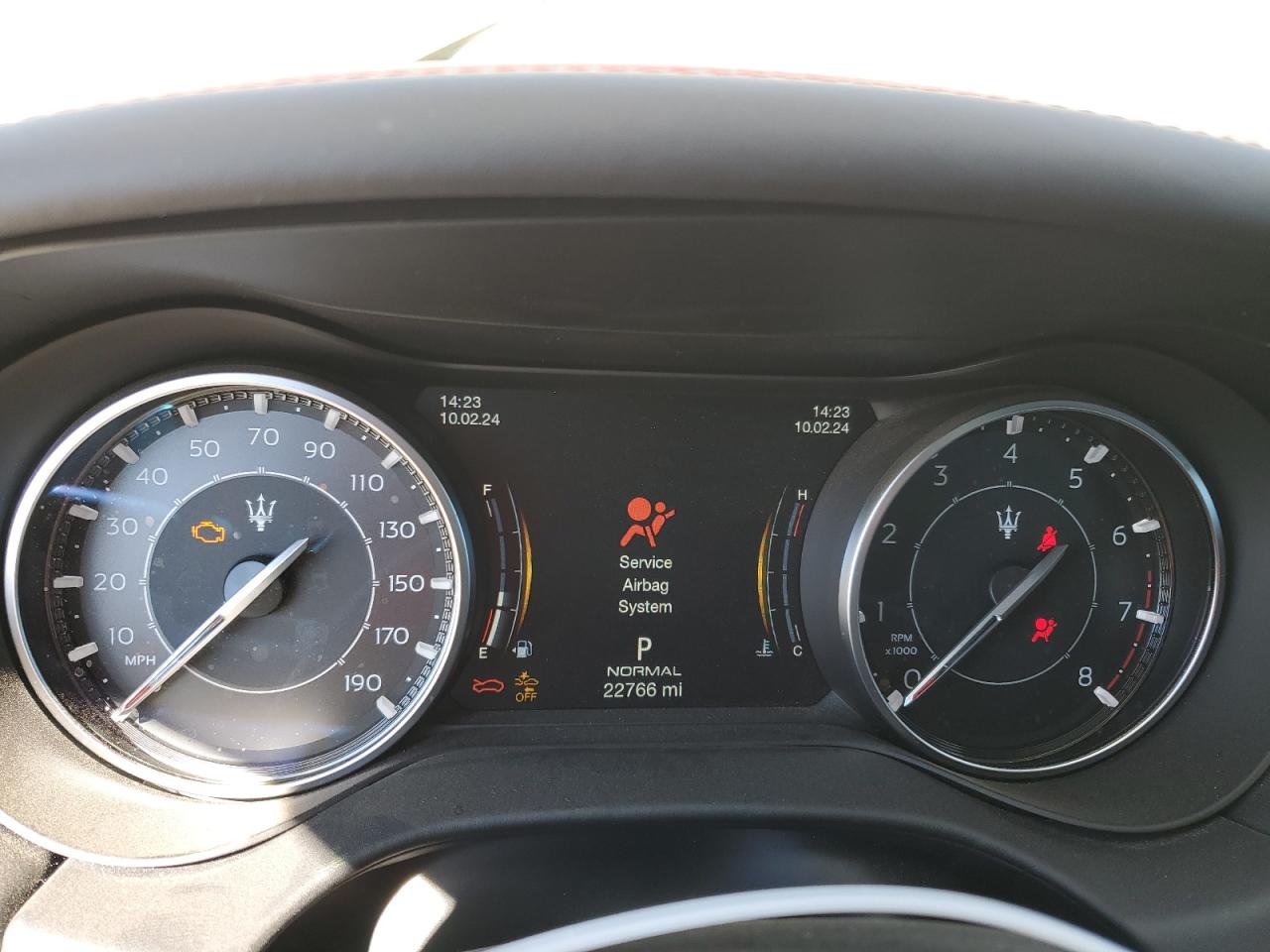 2022 MASERATI GHIBLI MODENA VIN:ZAM57YTM2NX399860