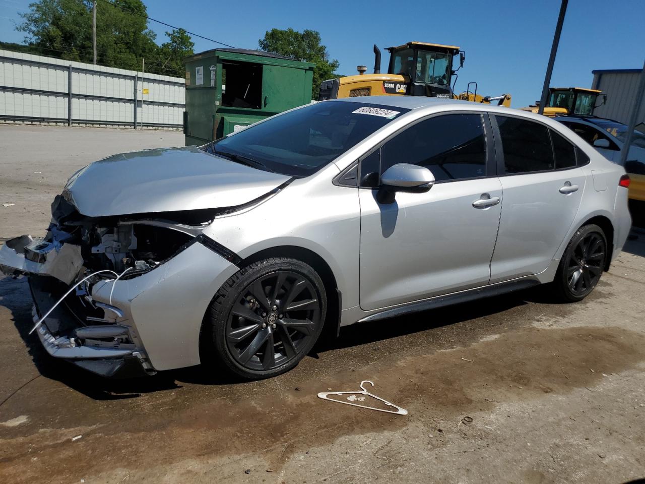 2023 TOYOTA COROLLA SE VIN:WP0AA2A8XNS255297