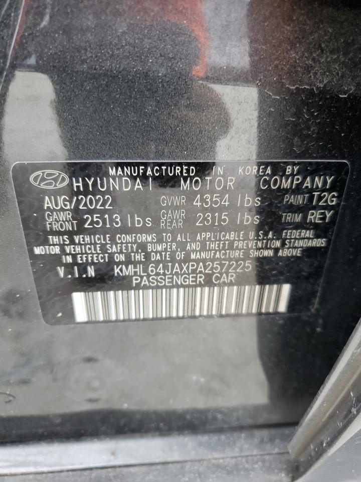 2023 HYUNDAI SONATA SEL VIN:KMHL64JAXPA257225