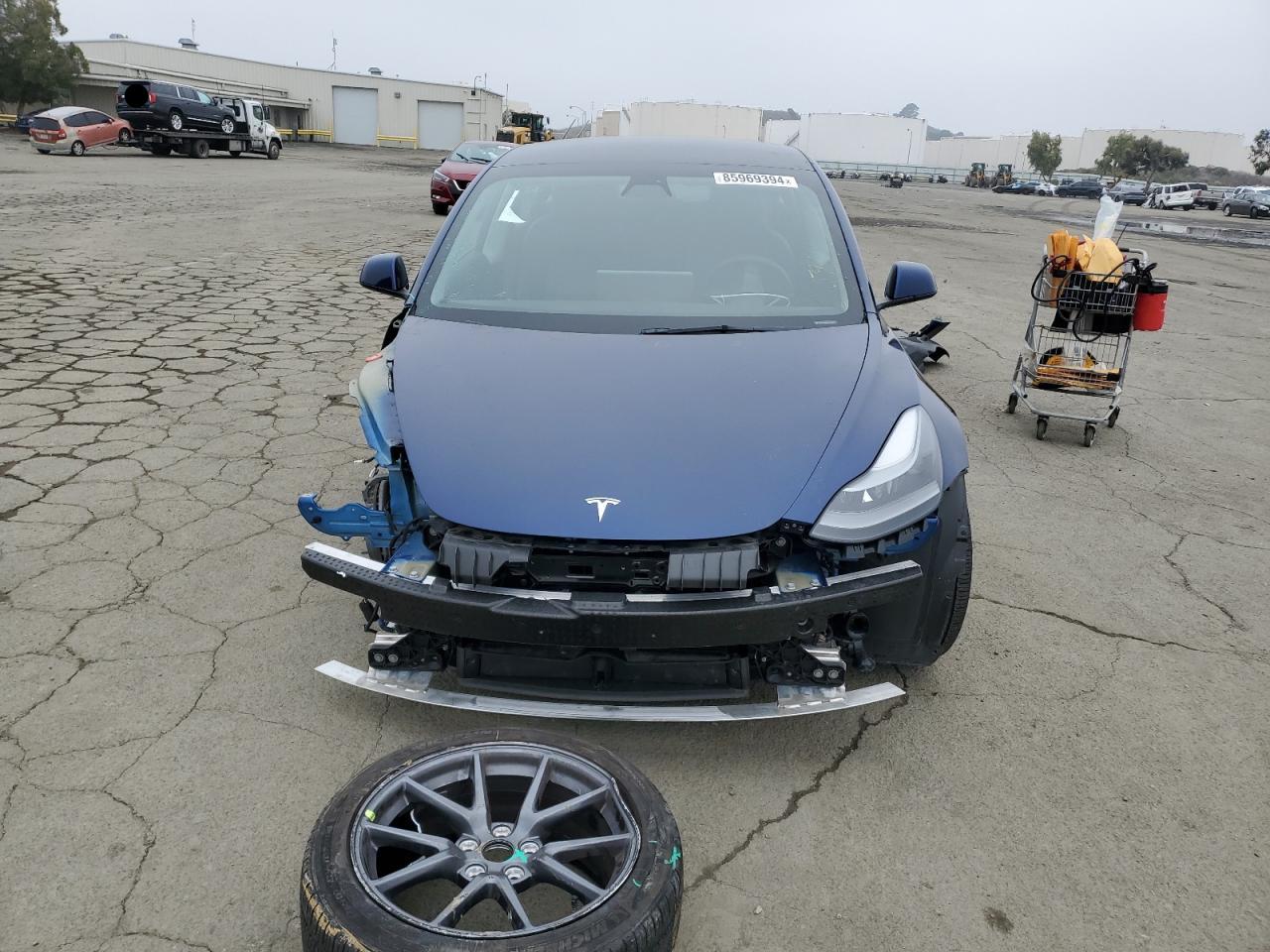 2022 TESLA MODEL 3  VIN:5YJ3E1EB5NF132081