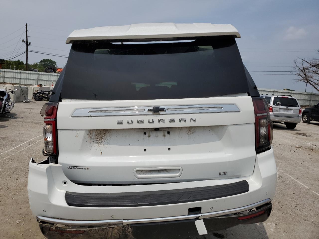2022 CHEVROLET SUBURBAN K1500 LT VIN:1GNSKCKD2NR284746