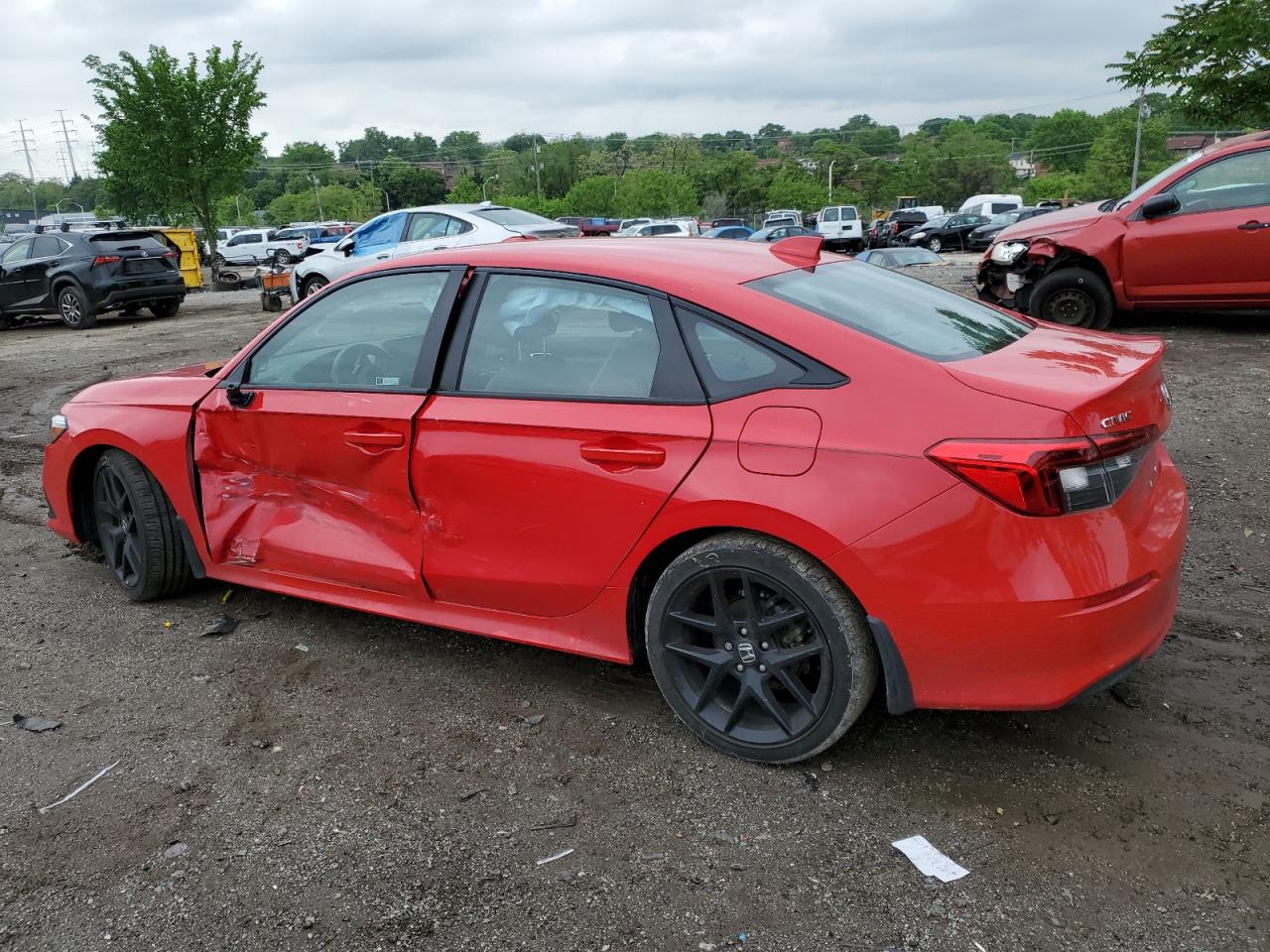 2022 HONDA CIVIC SPORT VIN:2HGFE2F52NH527780