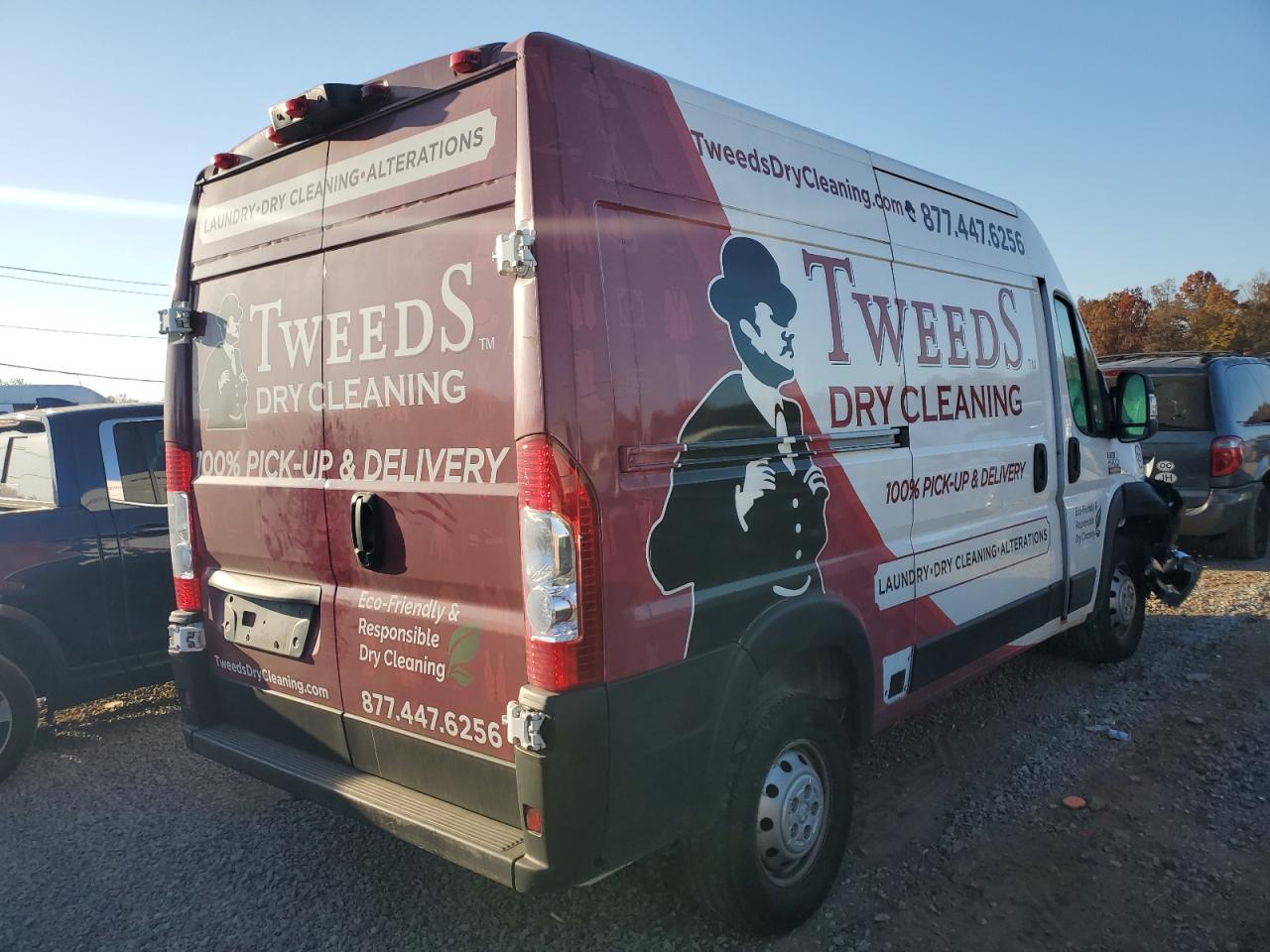 2022 RAM PROMASTER 2500 2500 HIGH VIN:3C6LRVCG2NE131056