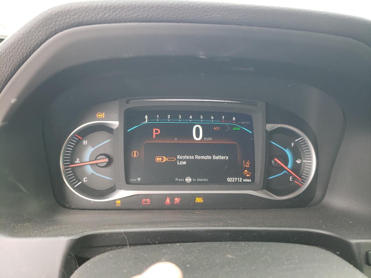 2022 HONDA PILOT ELITE VIN:5FNYF6H08NB014164