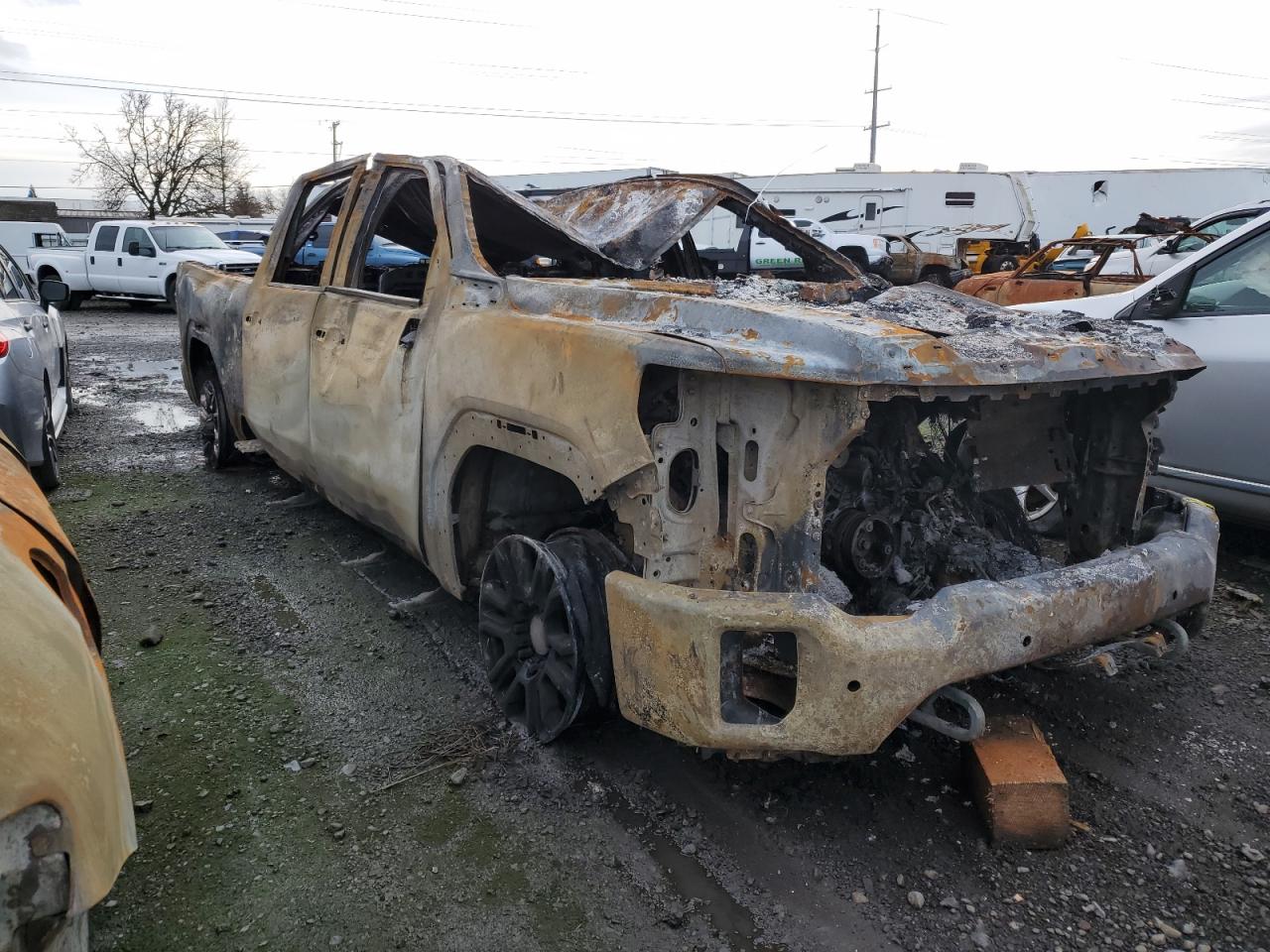 2022 GMC SIERRA K2500 DENALI VIN:1GT49REY4NF107051