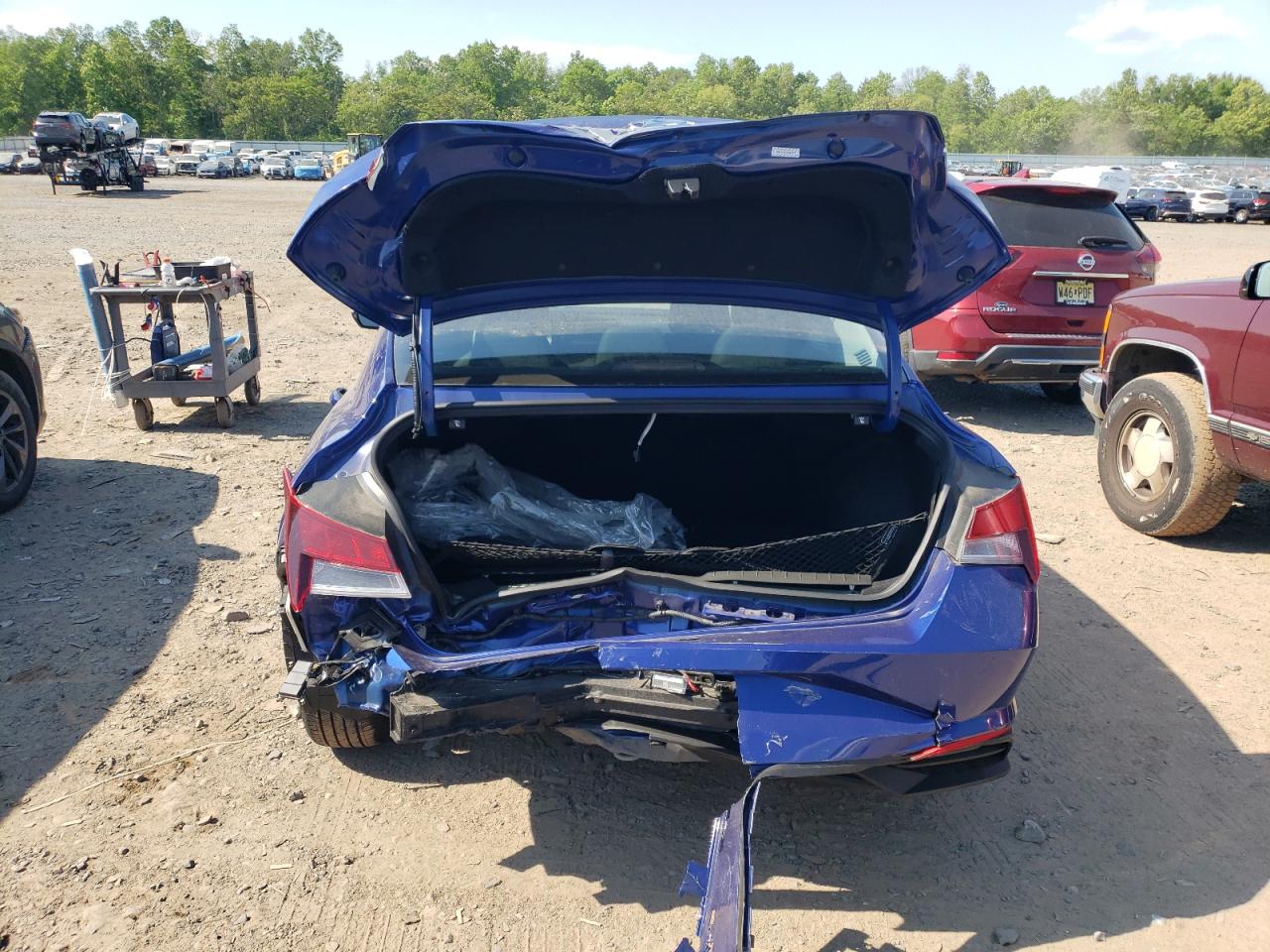 2022 HYUNDAI ELANTRA SEL VIN:KMHLM4AGXNU301939