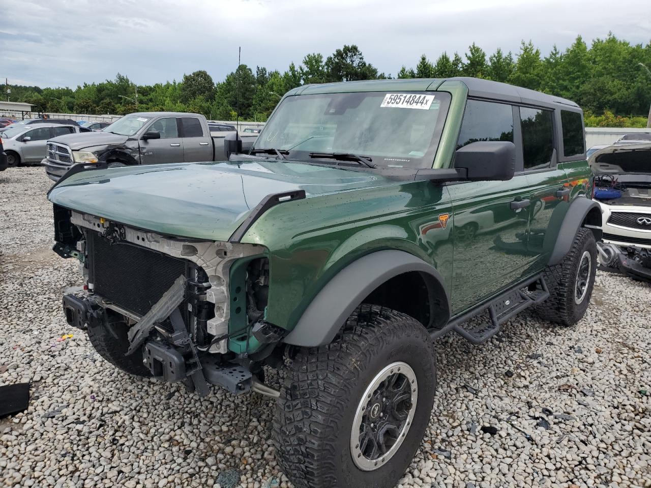 2022 FORD BRONCO BASE VIN:1FMEE5DH1NLA95173