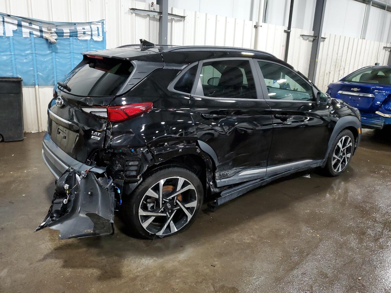 2022 HYUNDAI KONA LIMITED VIN:KM8K5CA34NU921122