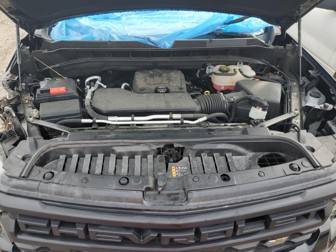 2023 CHEVROLET SILVERADO K1500 CUSTOM VIN:1GCPDBEK9PZ191187