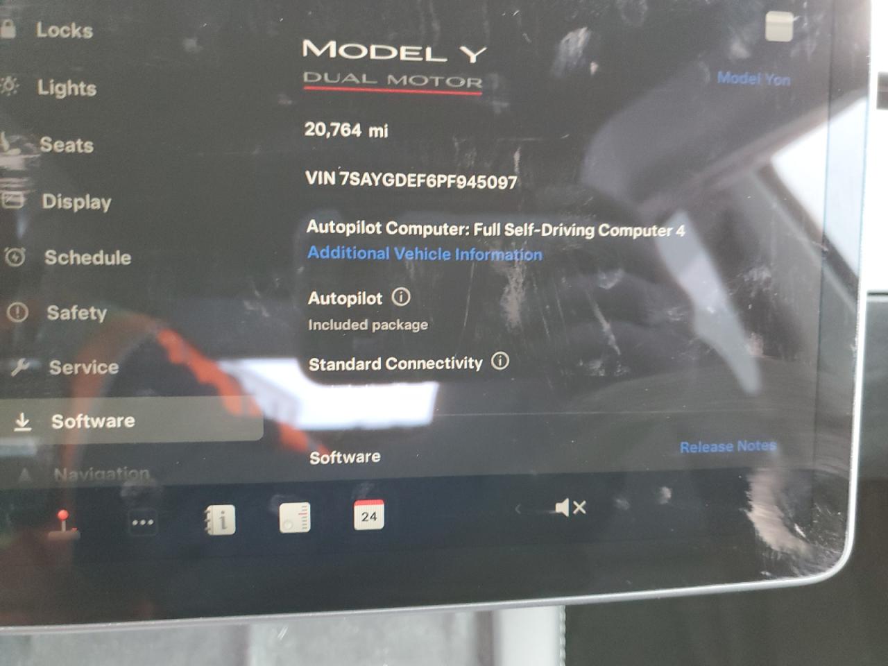 2023 TESLA MODEL Y  VIN:7SAYGDEF6PF945097