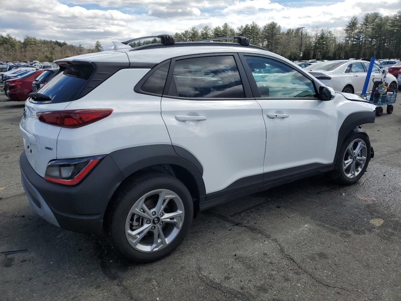 2023 HYUNDAI KONA SEL VIN:KM8K6CAB7PU008054