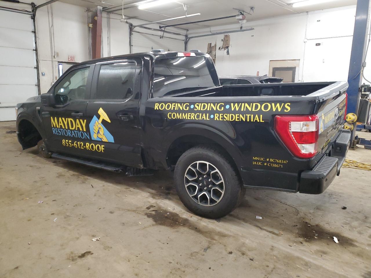 2022 FORD F150 SUPERCREW VIN:1FTEW1EP1NFA71230