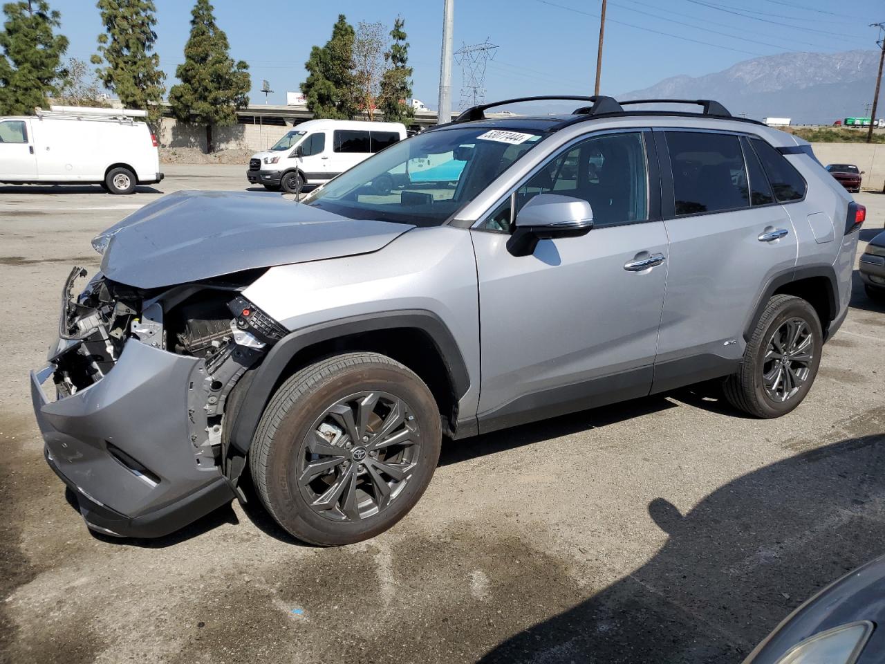 2022 TOYOTA RAV4 LIMITED VIN:4T3D6RFV1NU080693