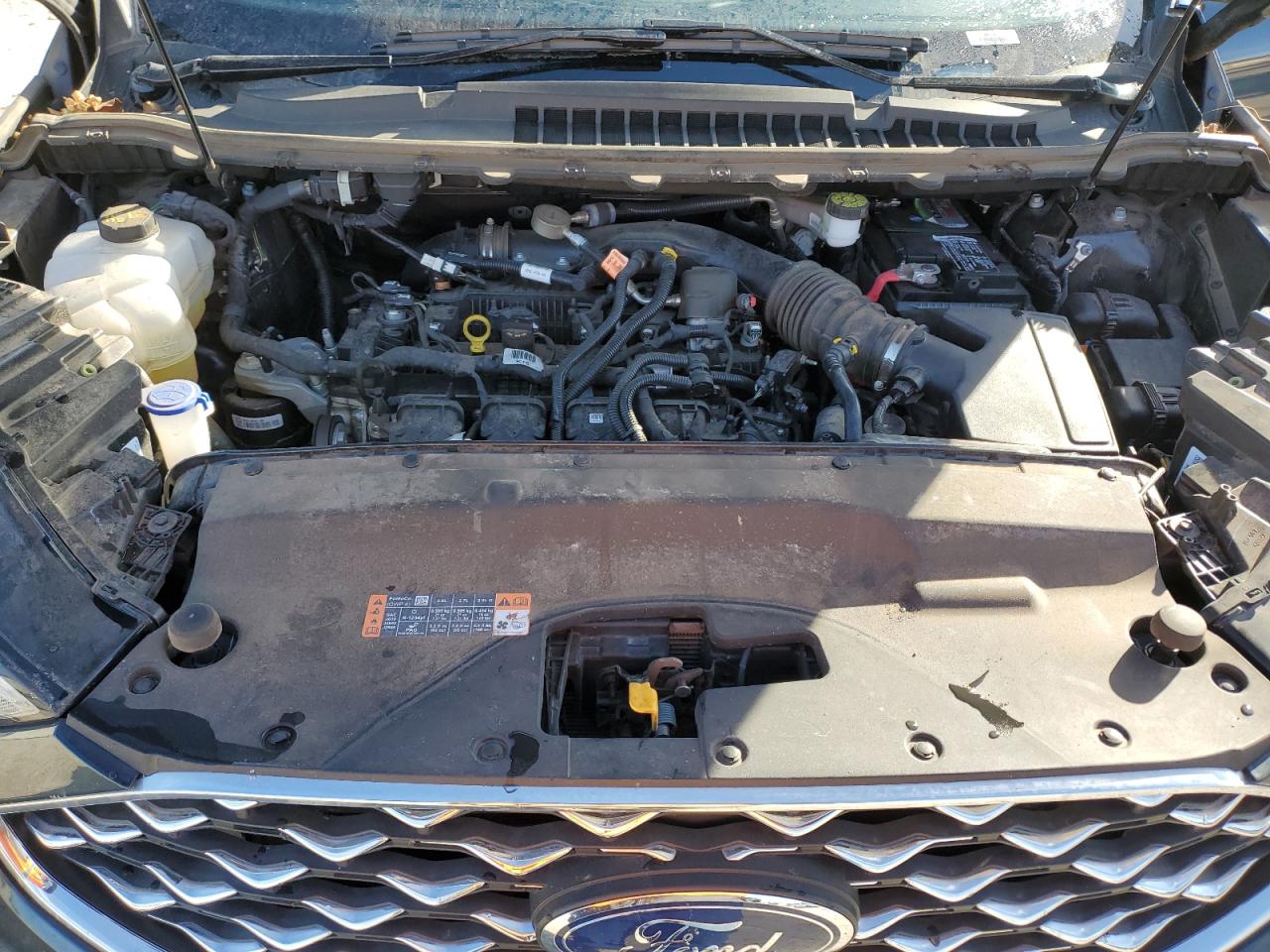 2022 FORD EDGE TITANIUM VIN:2FMPK4K96NBA07788