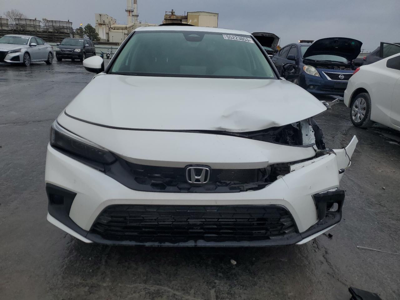 2022 HONDA CIVIC EXL VIN:19XFL1H76NE019224