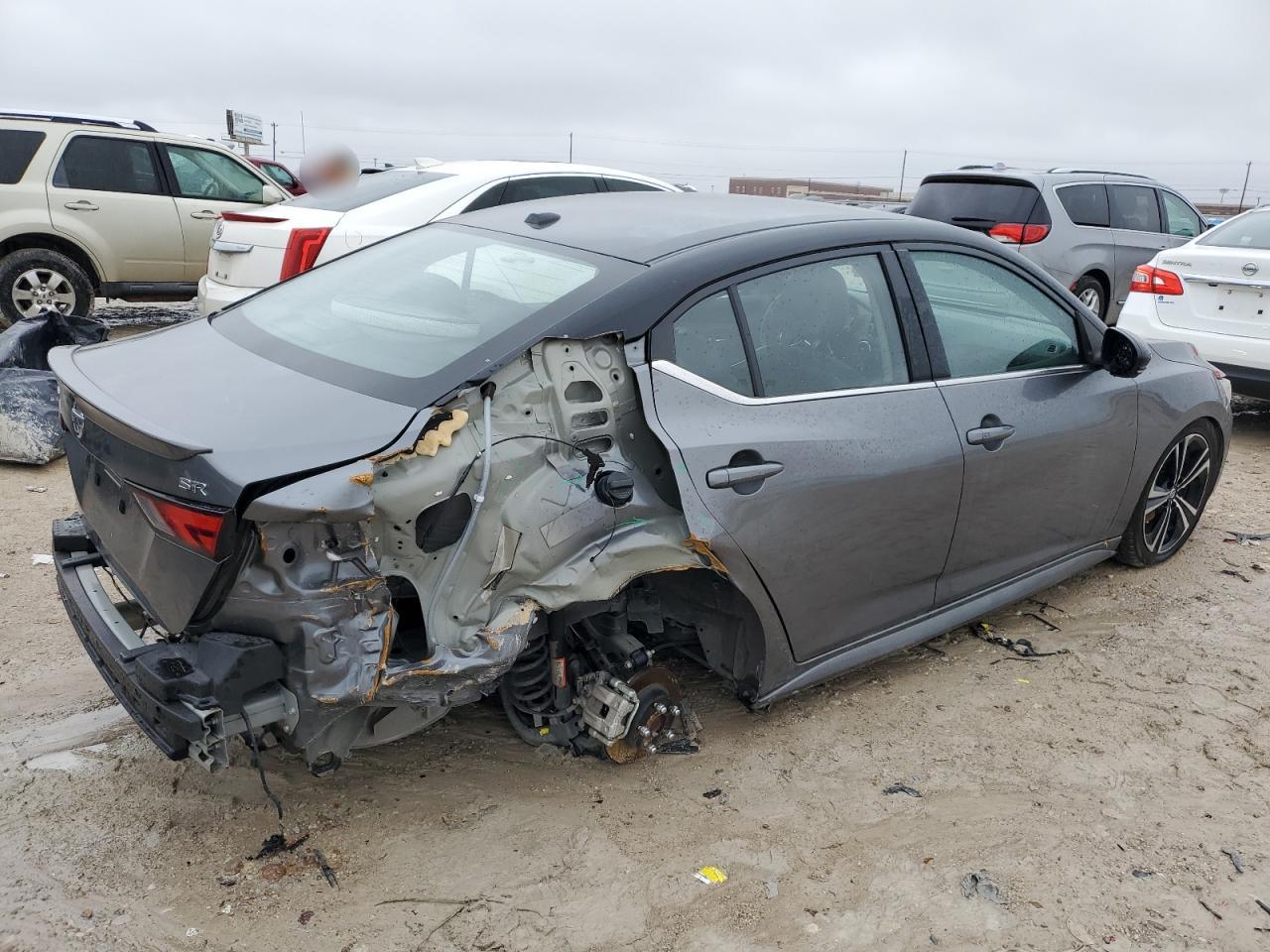 2022 NISSAN SENTRA SR VIN:3N1AB8DV9NY303636