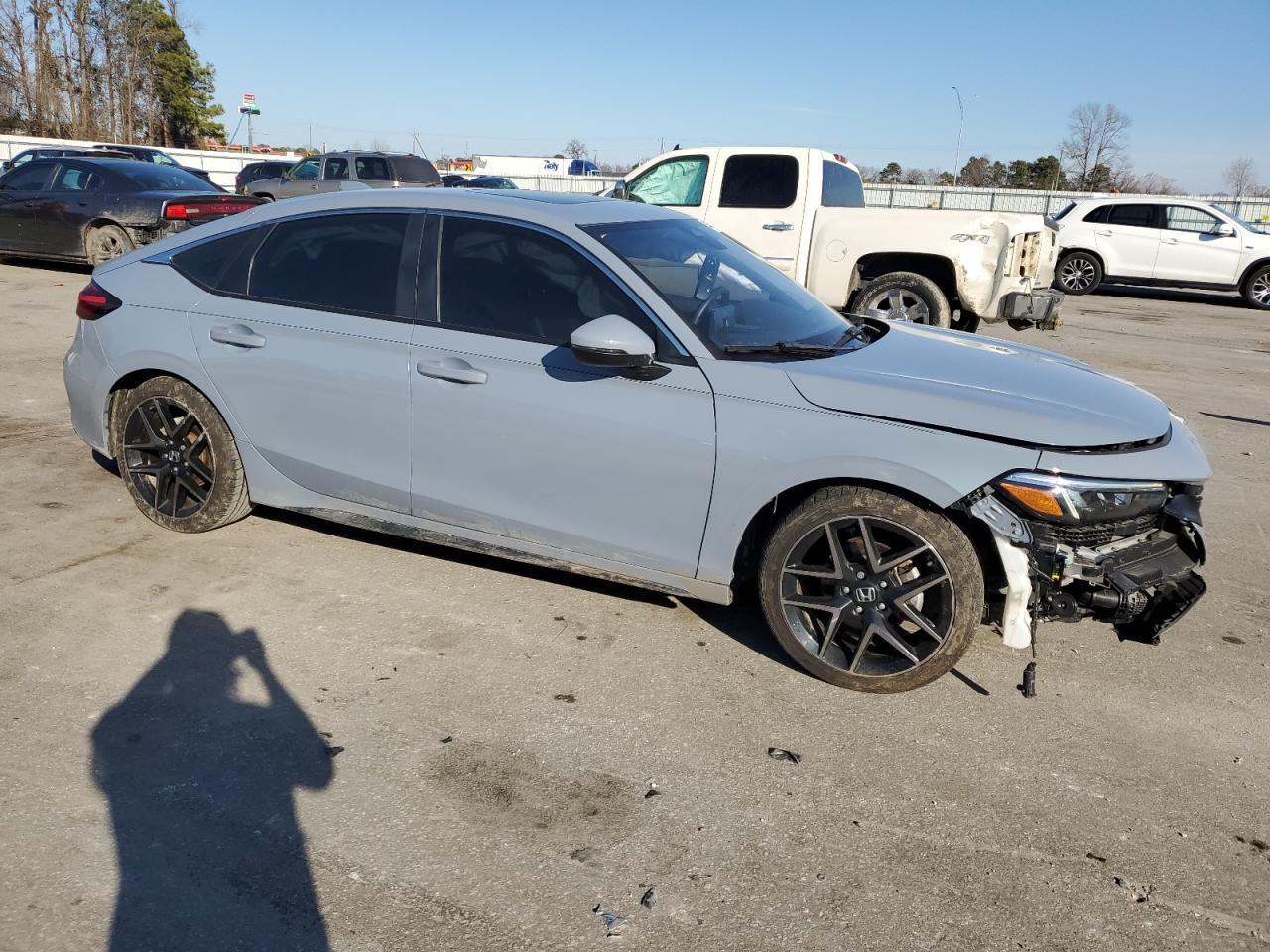 2022 HONDA CIVIC SPORT TOURING VIN:19XFL1H88NE010680