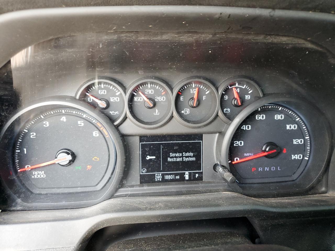 2023 CHEVROLET SILVERADO K2500 CUSTOM VIN:2GC4YME72P1729221