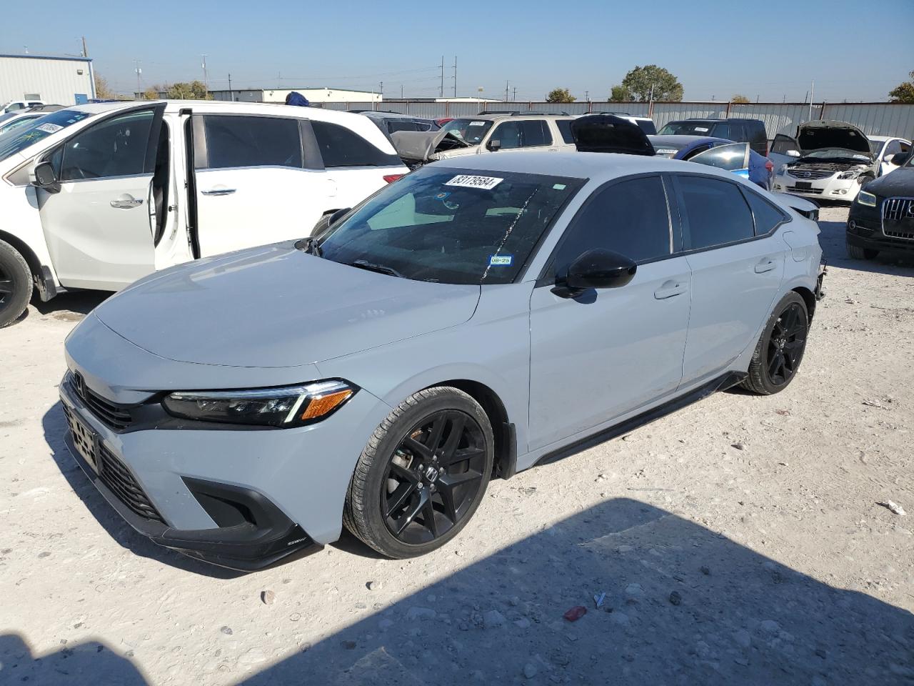 2022 HONDA CIVIC SPORT VIN:2HGFE2F53NH527108