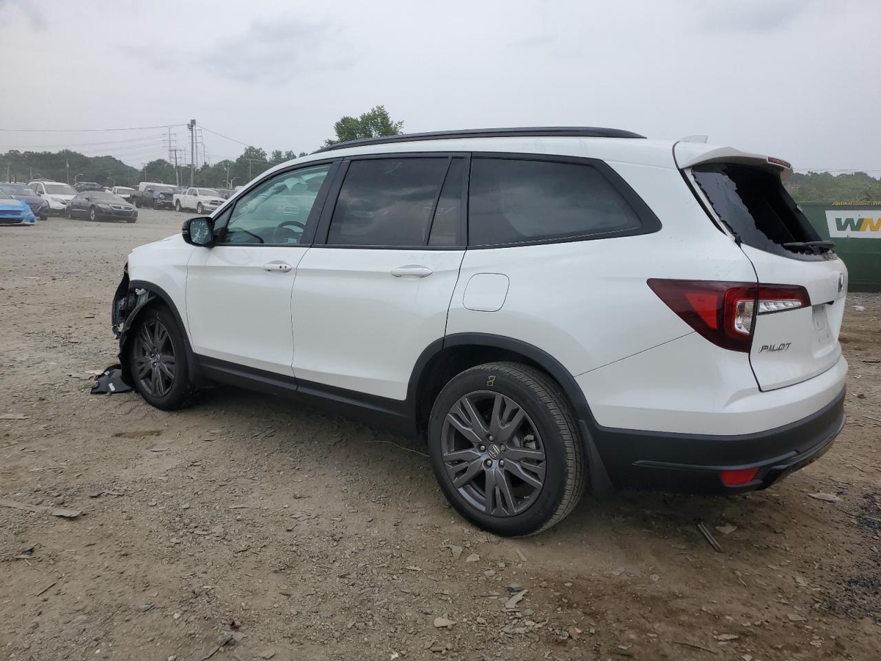 2022 HONDA PILOT SPORT VIN:5FNYF6H30NB049663