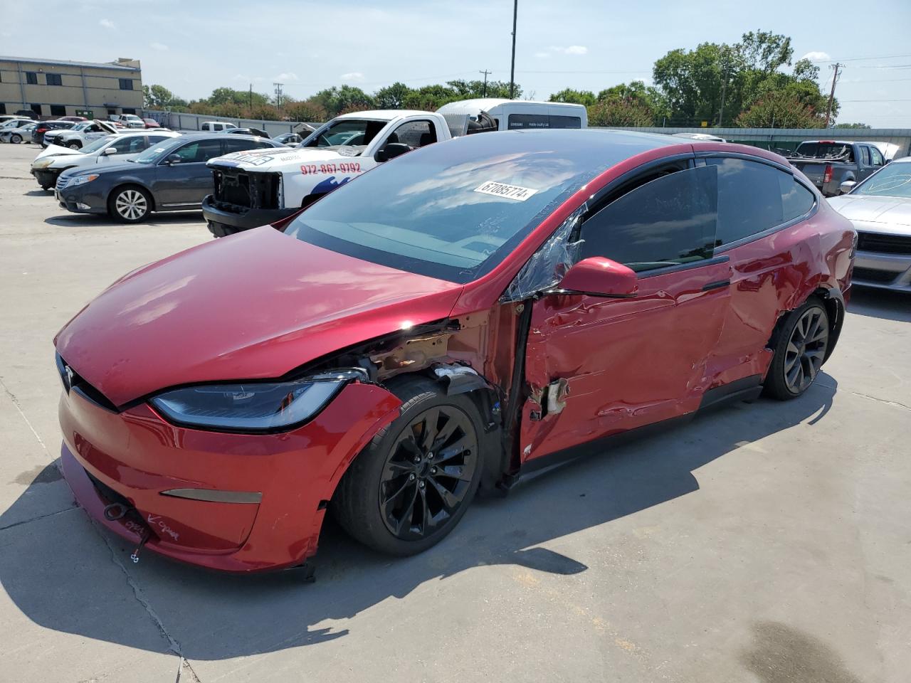 2023 TESLA MODEL X  VIN:7SAXCDE57PF415655