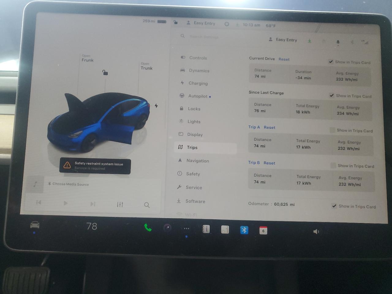 2022 TESLA MODEL 3  VIN:5YJ3E1EA6NF289237