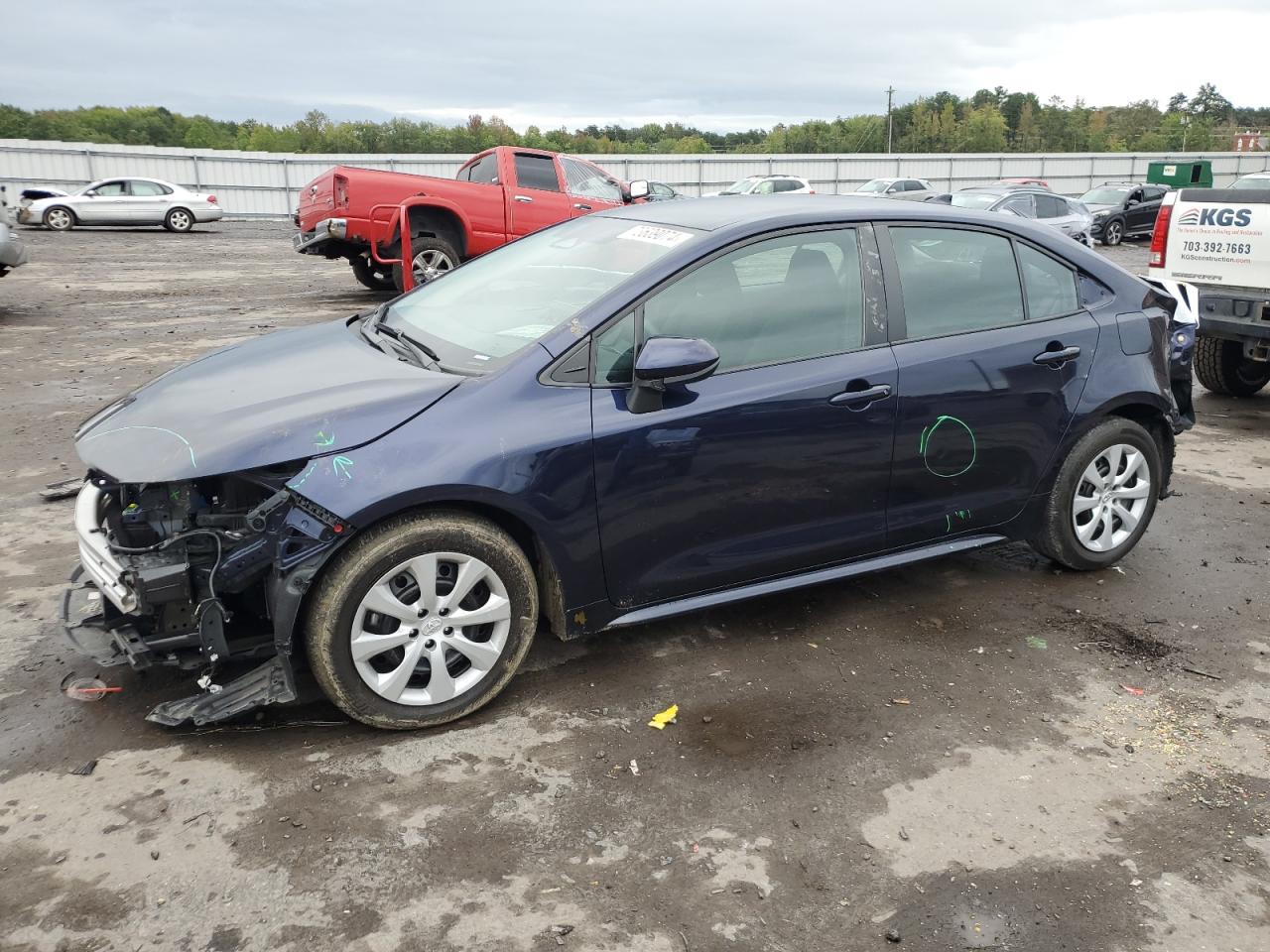 2023 TOYOTA COROLLA LE VIN:5YFB4MDE1PP020381