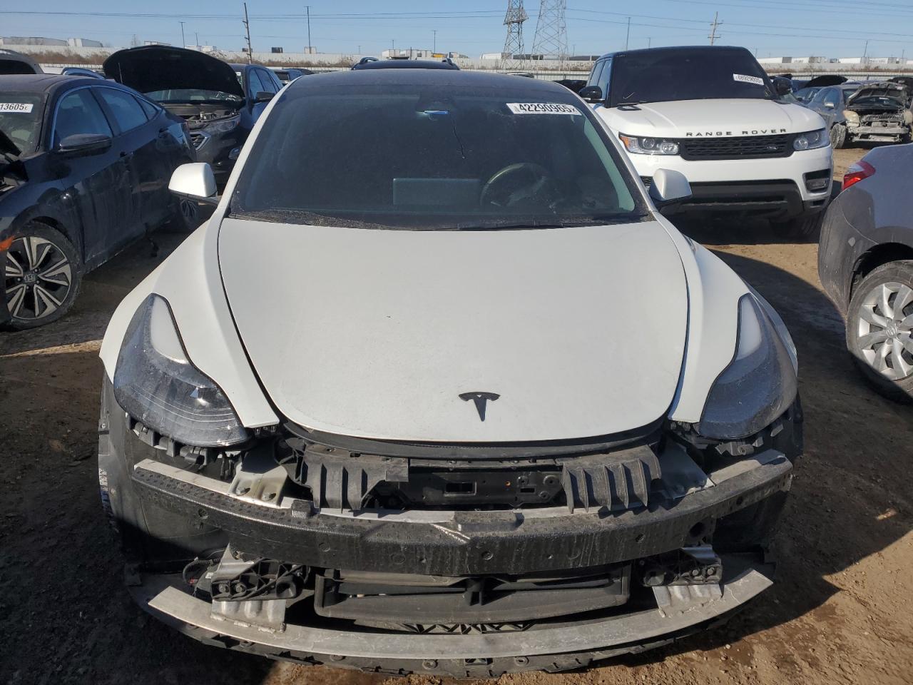 2022 TESLA MODEL 3  VIN:5YJ3E1EB5NF276505