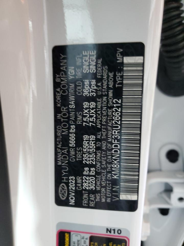 2024 HYUNDAI IONIQ 5 SEL VIN:KM8KNDDF3RU266212